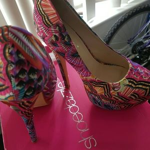 Mary jane platform heels Sz 6.5